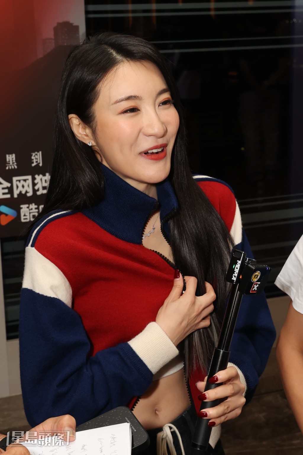 對於被指性感現身,林夏薇笑言不算好勁。 對於被指性感現身,林夏薇笑言不算好勁。