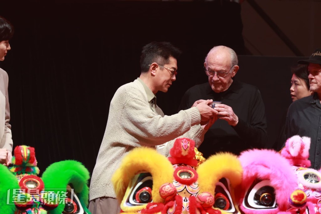 古仔同Christopher Lloyd稍後現身見面會。