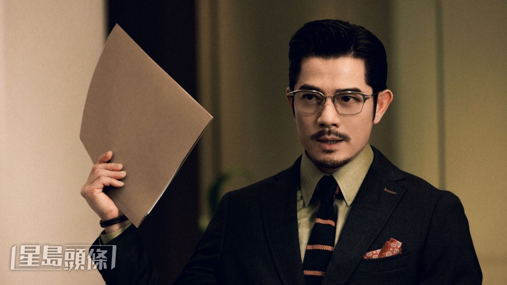 阿城為演好精明律師角色，不惜留鬚增肥營造成熟感。