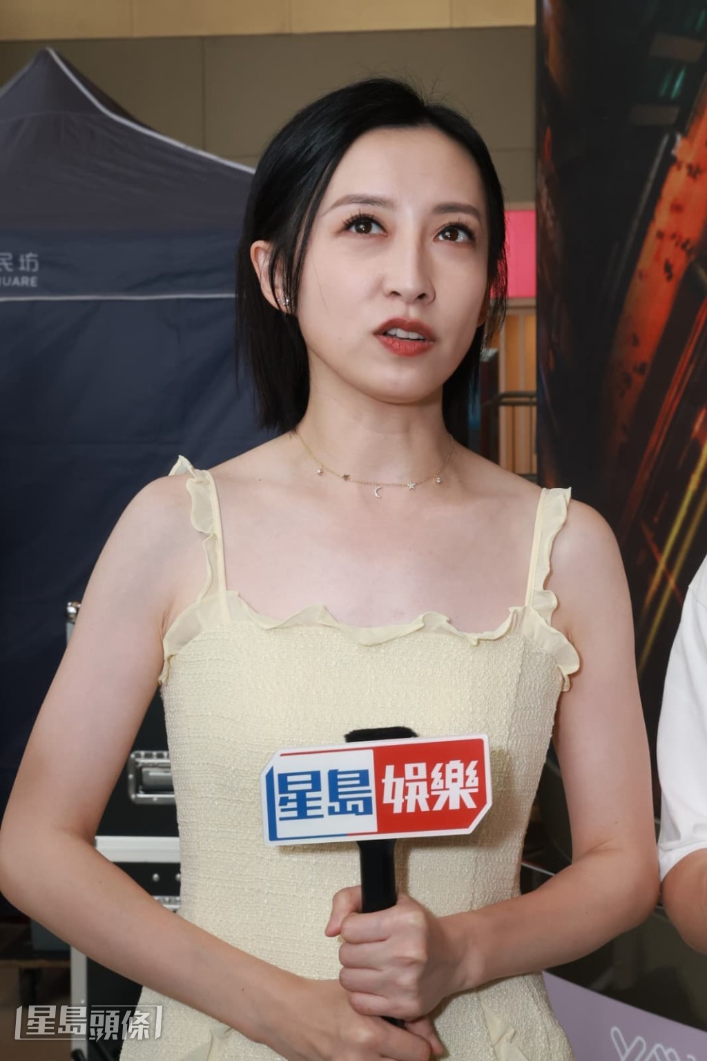 龔嘉欣表示沒打過小人。