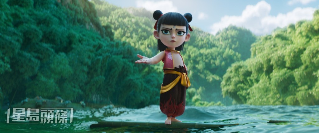 《哪吒2》氣勢如虹。 《哪吒2》氣勢如虹。