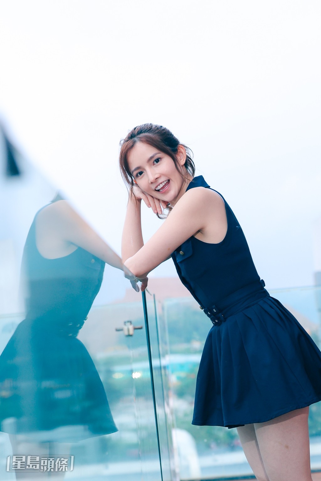Amber笑言張松枝和外表一樣一點都不惡,對她的演出有很多提點。 Amber笑言張松枝和外表一樣一點都不惡,對她的演出有很多提點。