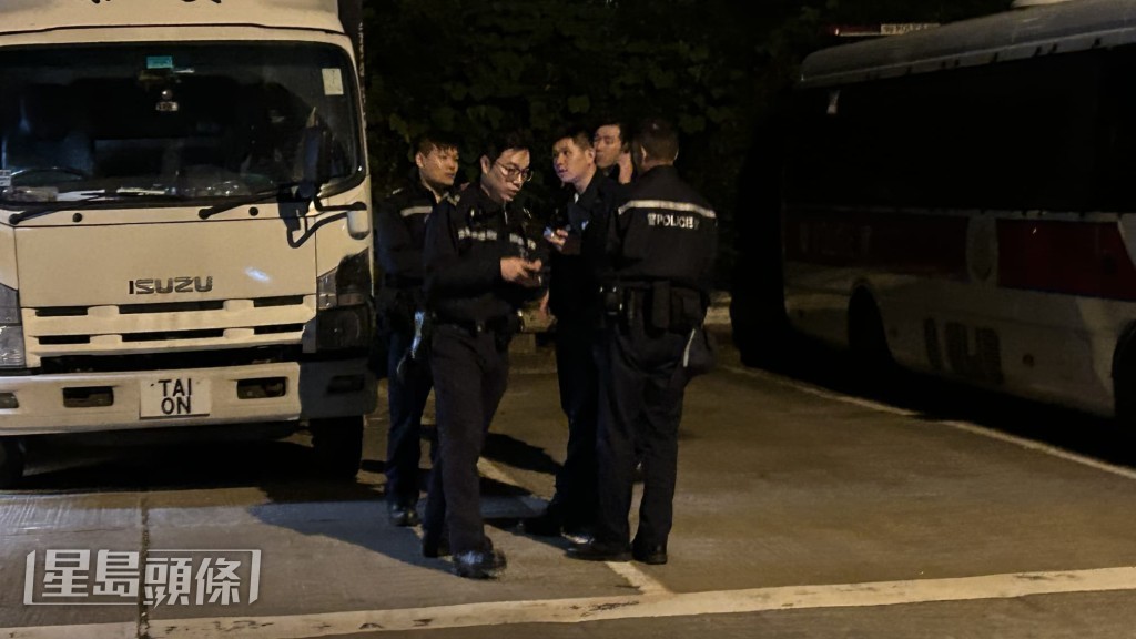 截至今晨,搜索行動仍在進行中。蔡楚輝攝 截至今晨,搜索行動仍在進行中。蔡楚輝攝