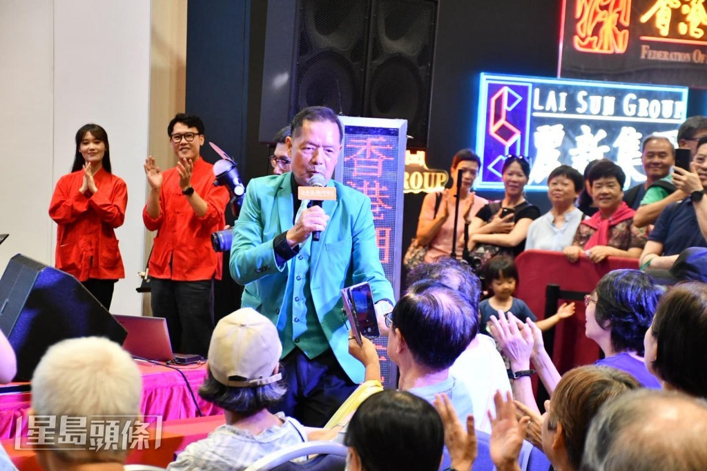 吳大強仍然心繫娛樂圈。 吳大強仍然心繫娛樂圈。