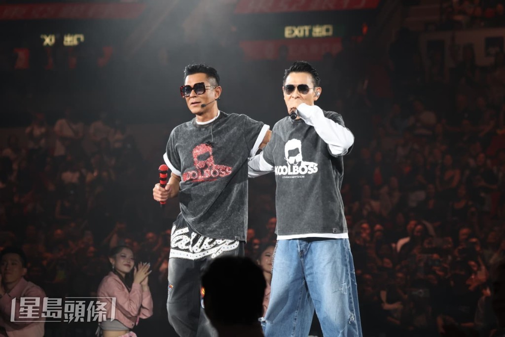 華仔表示鍾意他這一句話,並說:「我代表香港娛樂圈多謝你。」 華仔表示鍾意他這一句話,並說:「我代表香港娛樂圈多謝你。」