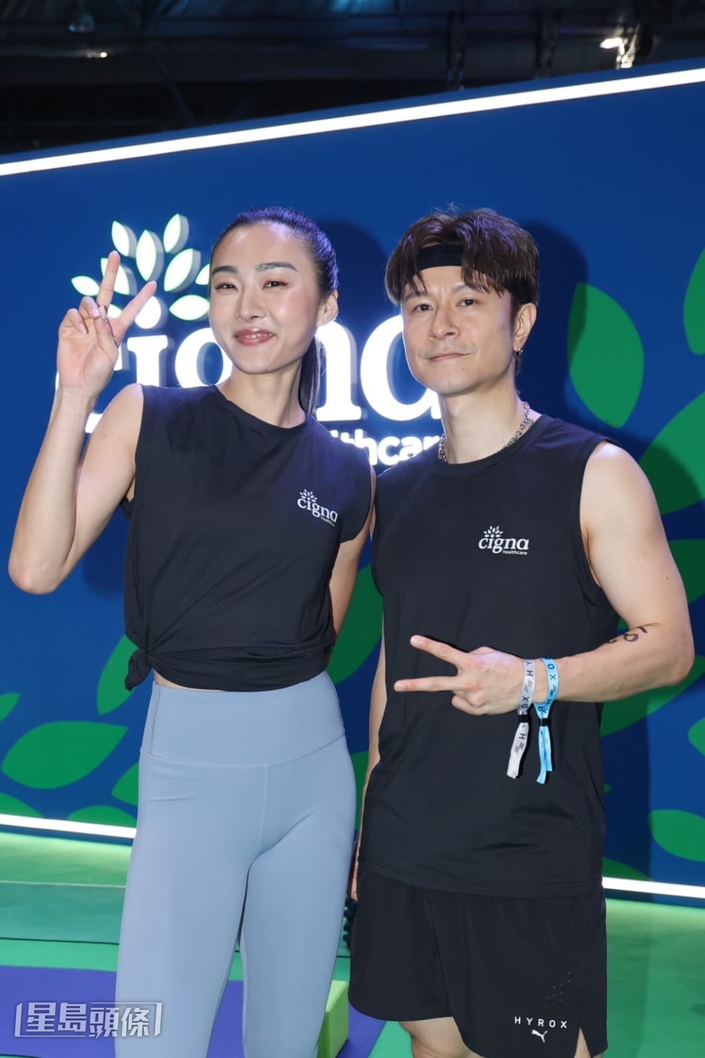 陳健安與香港跳高運動員楊文蔚以及兩位外藉運動員組成明星隊出戰。 陳健安與香港跳高運動員楊文蔚以及兩位外藉運動員組成明星隊出戰。