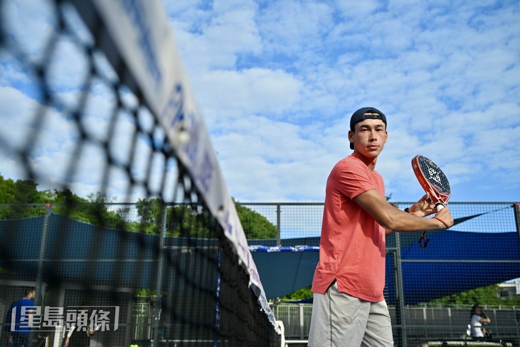 香港板網球手莫禮博 香港板網球手莫禮博