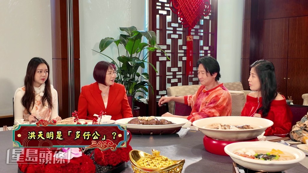 玲玲師傅語出驚人，指天明命中兒子緣旺，如果要追女，可能要生到第4、5個先會係女。