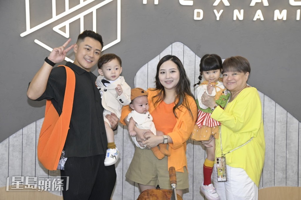 江美儀受訪時大讚關曜儁既是老闆又生了三個孩子，現在可與陳豪齊名。