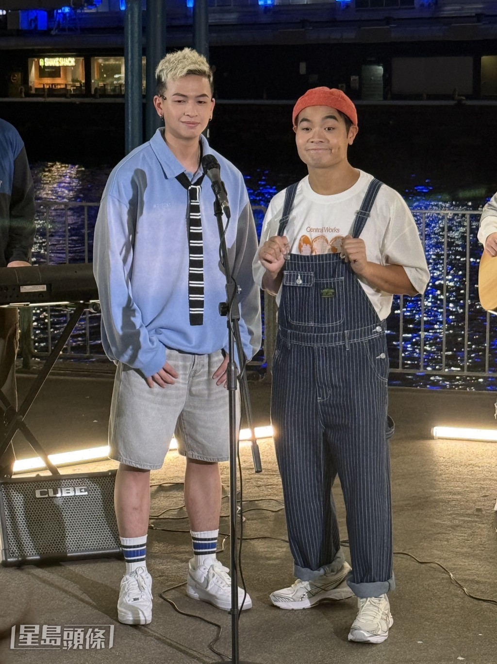 有走特別風格的男士登場。