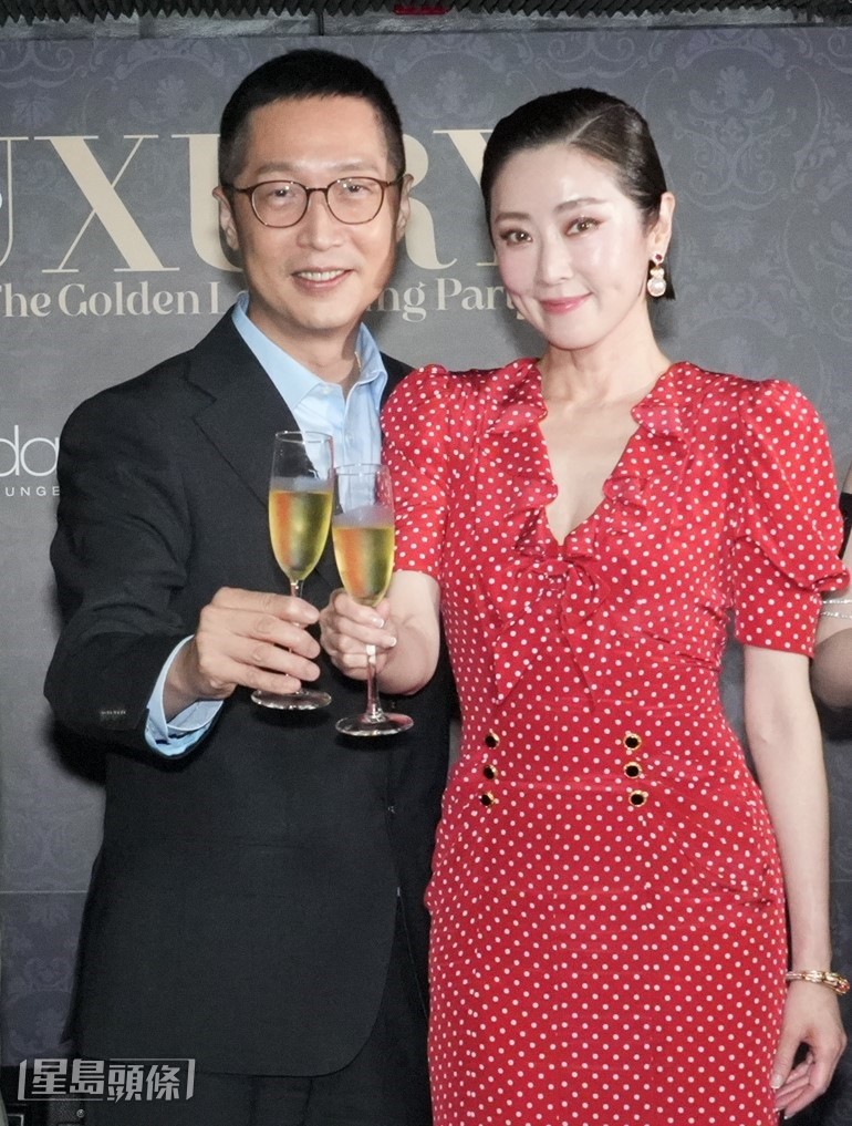 張玉珊罕有露面力撐馬浚偉。