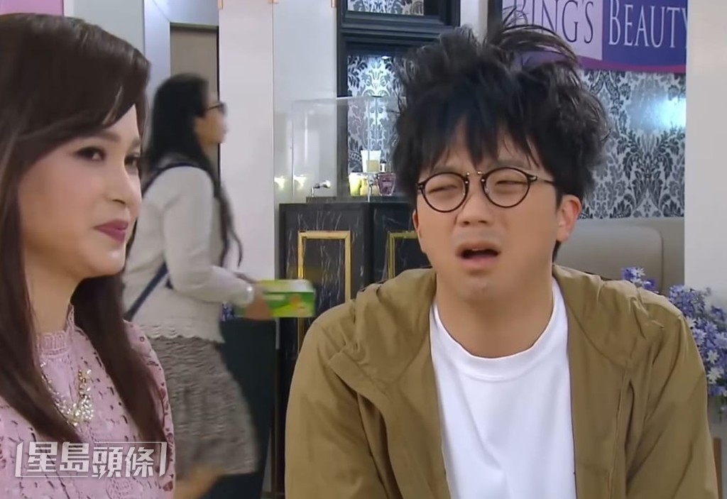 其中一集何晉樂要演繹失戀戲份,樊亦敏就幫他加工,塑造出這個頹廢look。 其中一集何晉樂要演繹失戀戲份,樊亦敏就幫他加工,塑造出這個頹廢look。