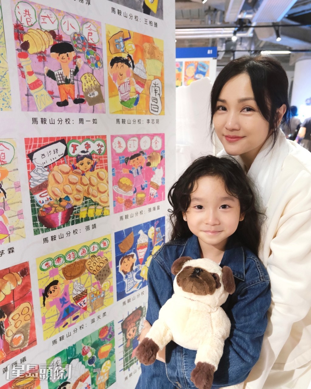 謝安琪直言生了女兒後心態不同，管教上輕鬆很多。