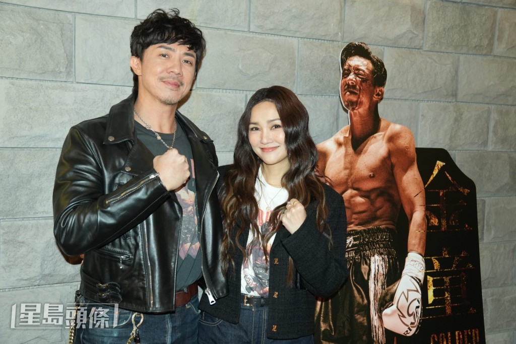 太太謝安琪更充當謝票場MC,為現場增添氣氛。 太太謝安琪更充當謝票場MC,為現場增添氣氛。