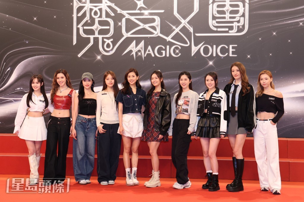 郭柏妍表示如果能夠組女團，一班人一起做一件事很開心。