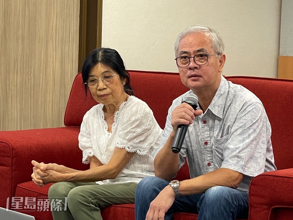 陆少冰（左）和刘保财（右）。萧博禧摄