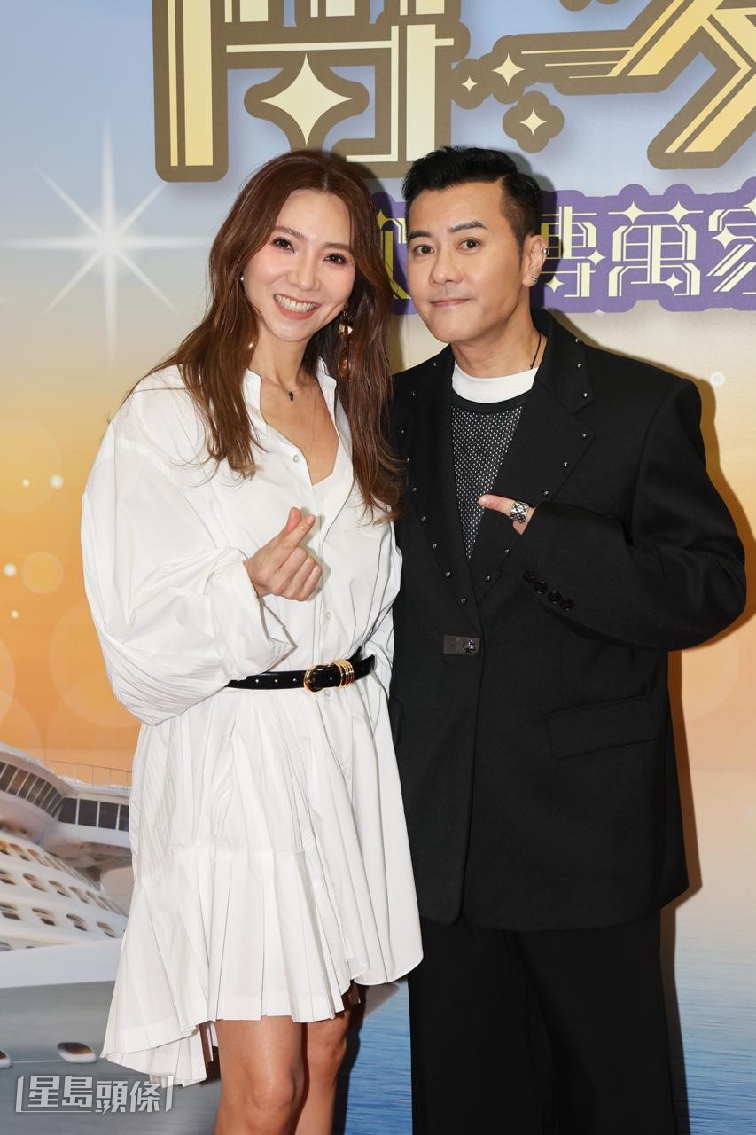 Edmond開心見到老友車婉婉。