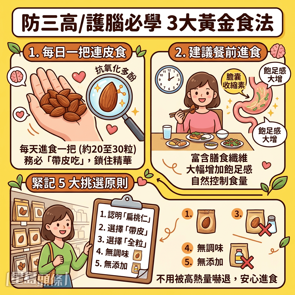 防三高/護腦必學3大黃金食法