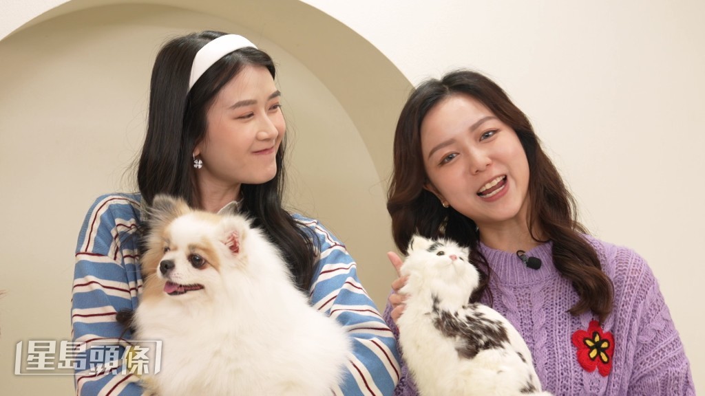 閒時多帶狗狗往東方散步及讓牠們享受大口吃肉。