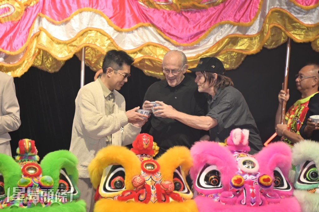 古仔同《回到未來》Christopher Lloyd、《The Walking Dead》Norman Reedus飲勝。