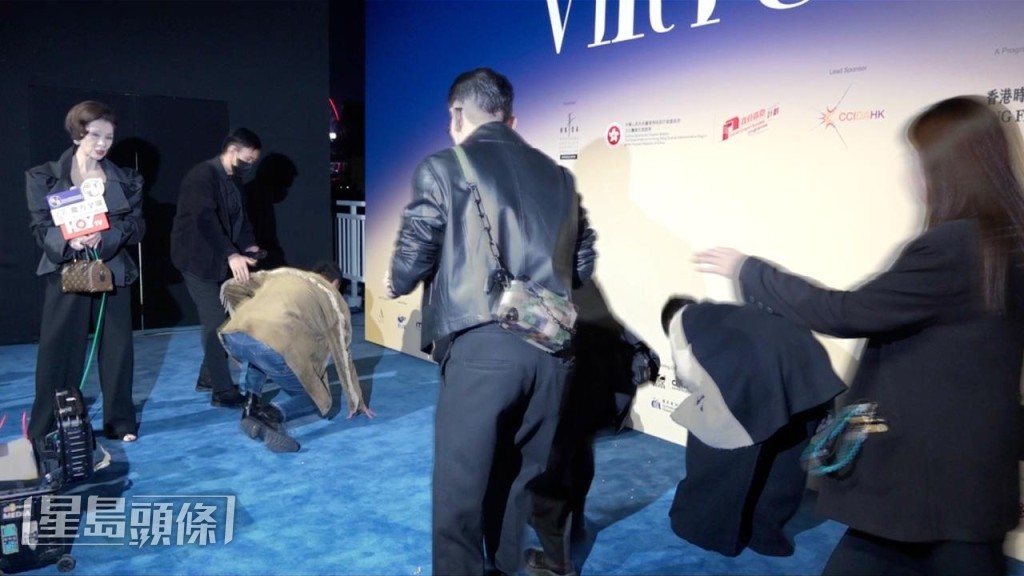 現場的大家都嚇親！