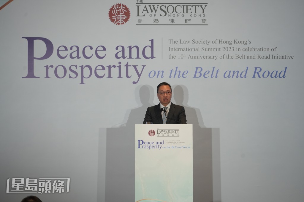 律政司司长林定国。吴艳玲摄
