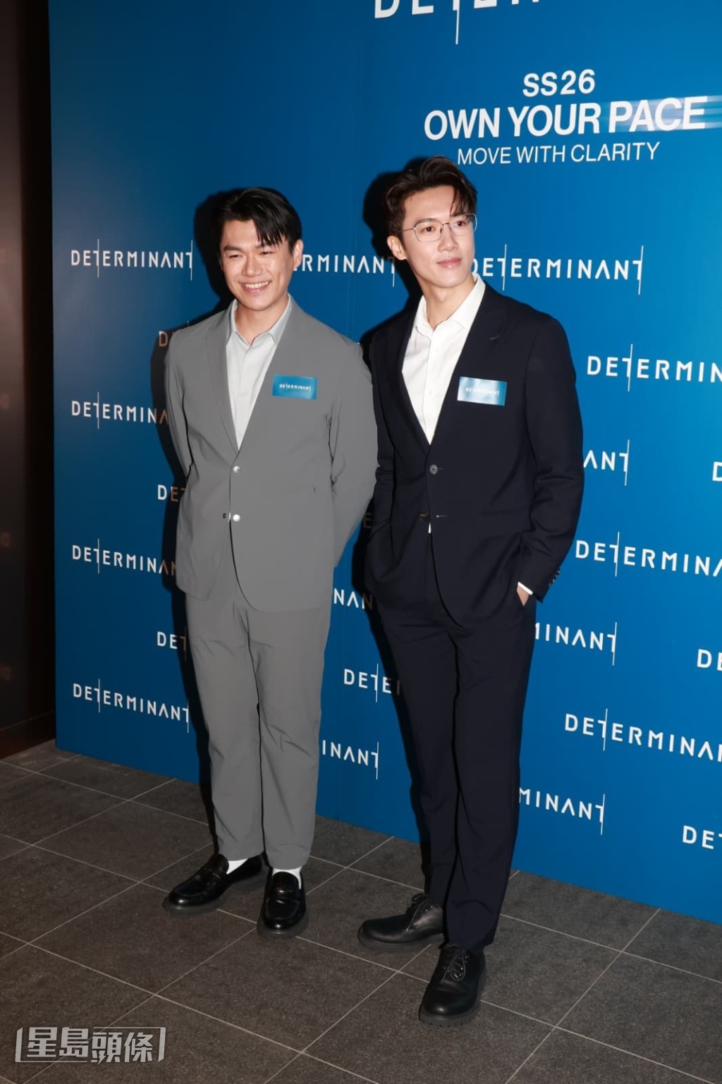 柯煒林今日與Stanley一同出席活動。