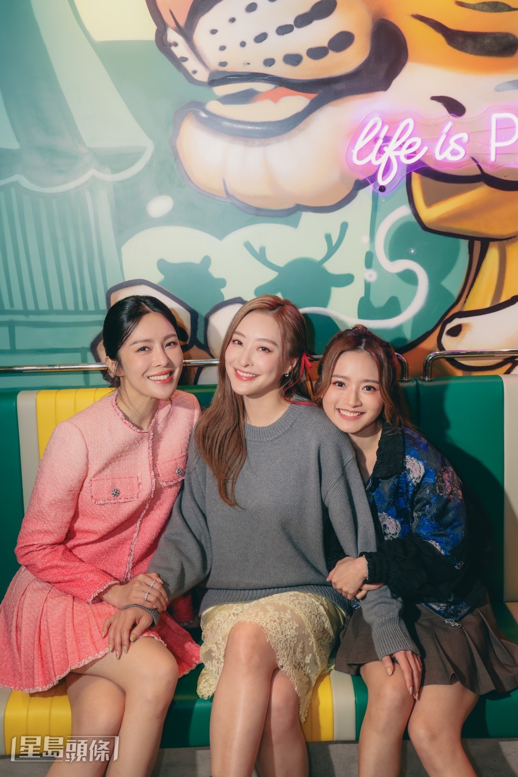 （左起）張曦雯、陳瀅、羅毓儀突破以前的風格，新劇為觀眾帶來不少歡樂。