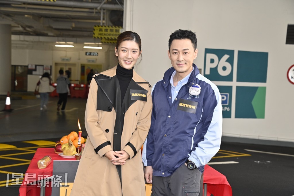 林峯和余香凝演夫妻並育有一女。