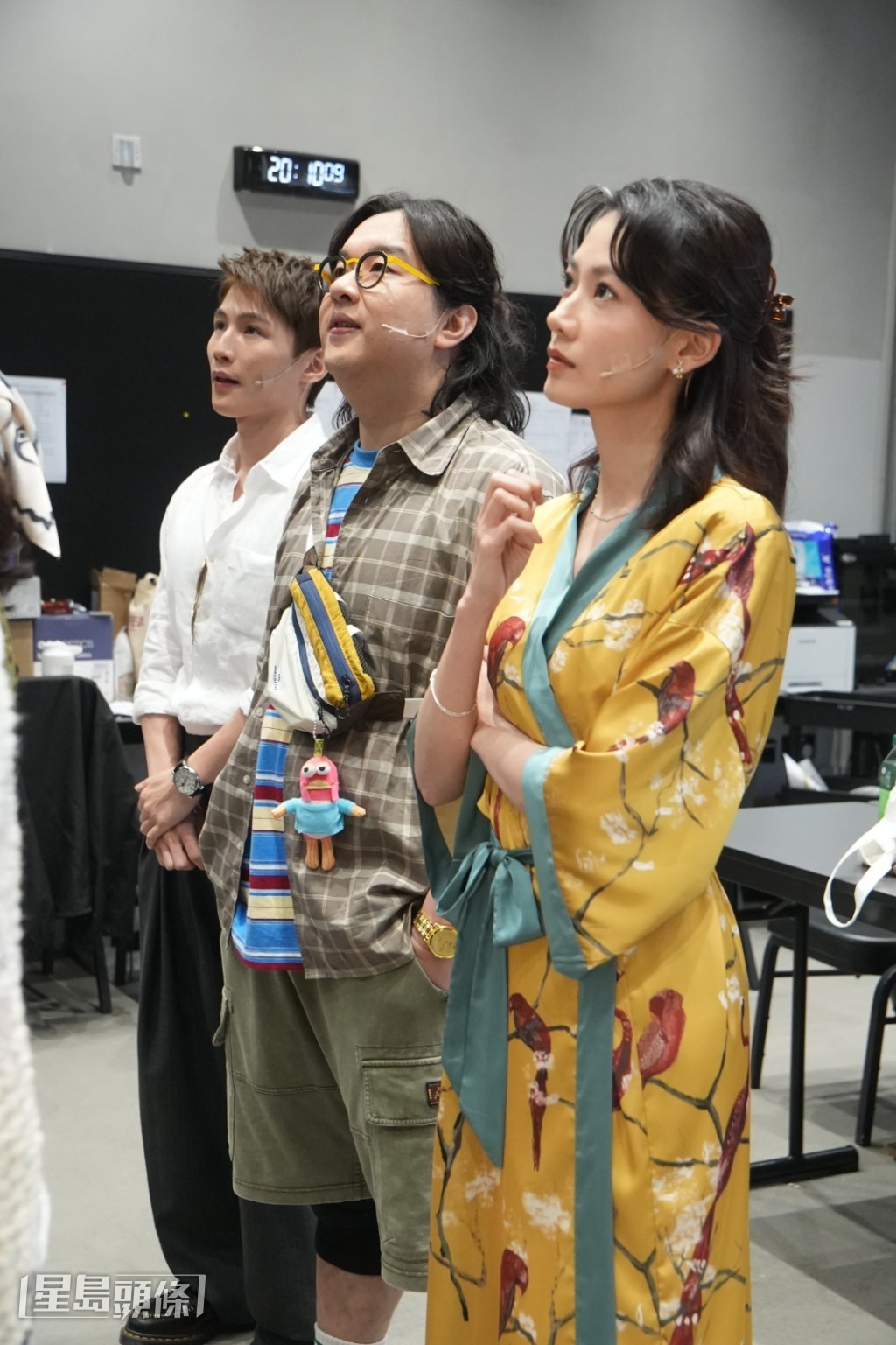 湯君慈、徐浩昌和廖子妤都非常緊張自己表現。