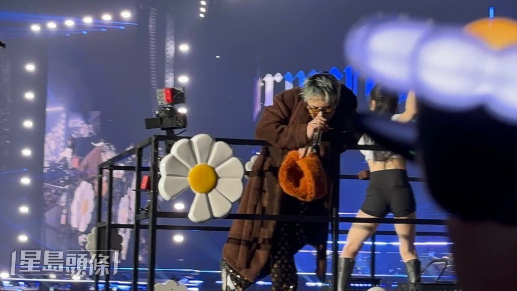 GD昨晚起一連兩晚在台北大巨蛋開唱。