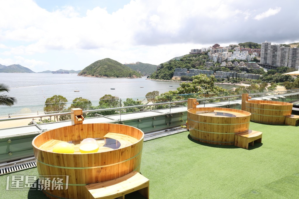 全新打造的限定靚景私人灘畔空中Jacuzzi Party場地Sky Beach，今夏強勢回歸淺水灣the pulse商場。