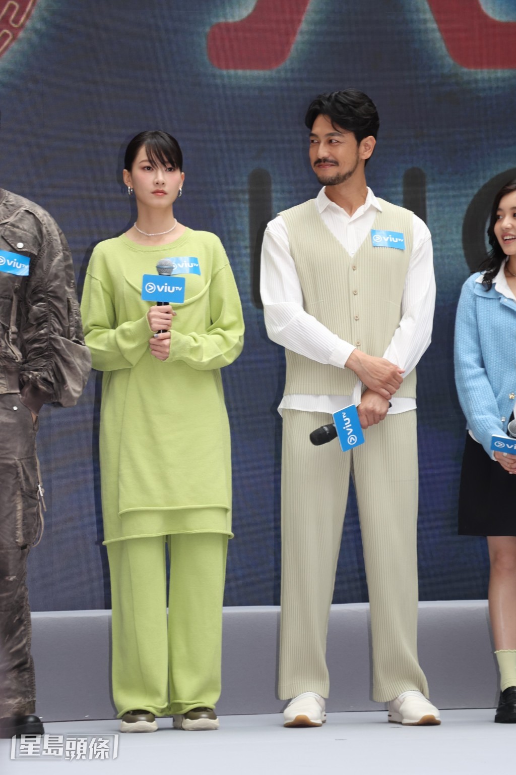 栢天男大讚廖子妤演技好又氣場勁。