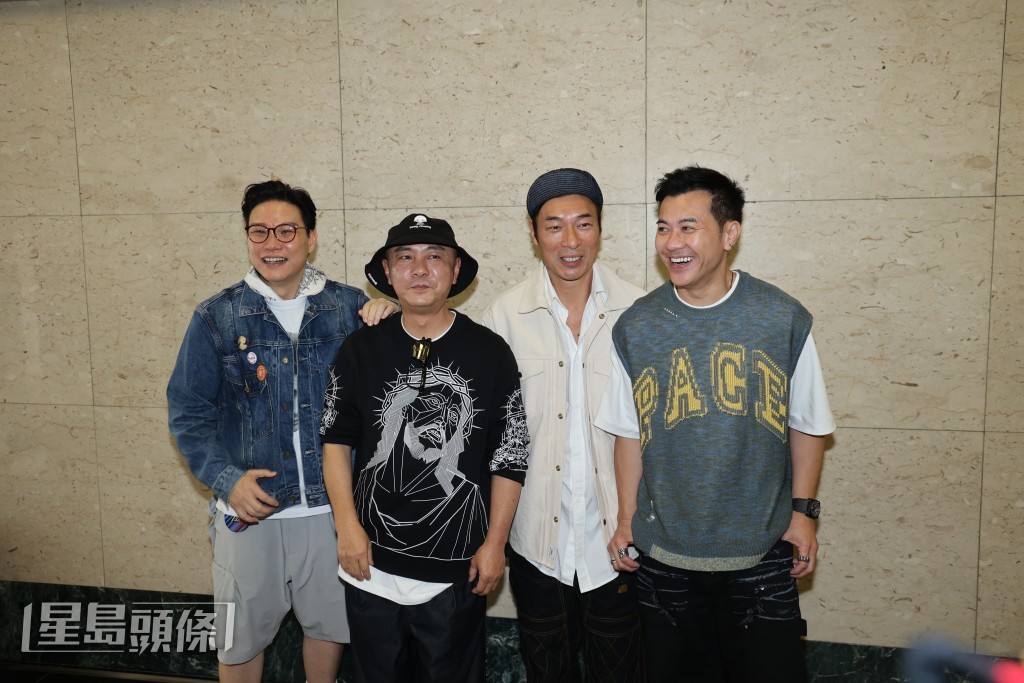 談到相隔12年再合體開演唱會，Dicky笑言勁過《鐵達尼號》。