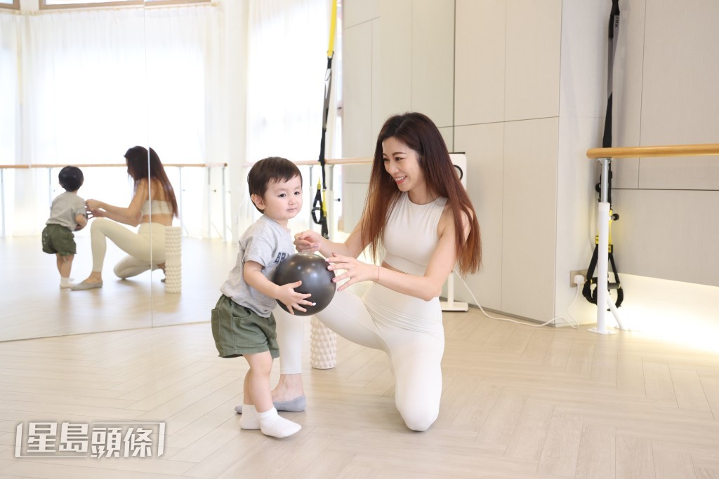  Wiyona指Jace很喜歡這間療癒工作室，當正是自己的play house。