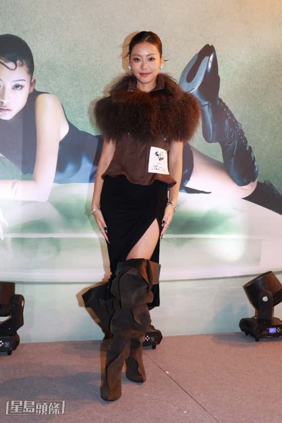 陳凱詠出席演唱會記者會,正式宣布首登紅館。 陳凱詠出席演唱會記者會,正式宣布首登紅館。