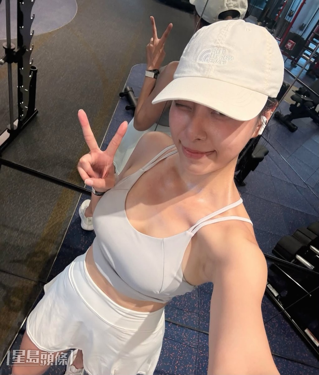 經常做GYM的俞可程坦言,鬼鼠肉好難減! 經常做GYM的俞可程坦言,鬼鼠肉好難減!