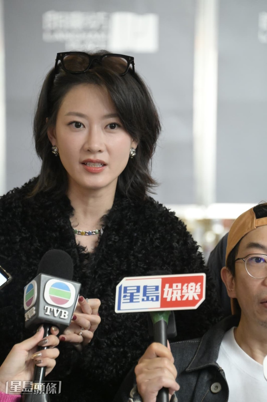 廖子妤剛從馬來西亞返港的她表示有跟家人一起食「撈起」。