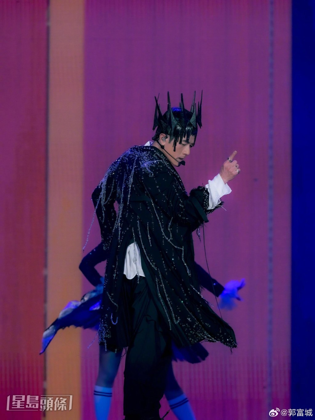 剛「登6」的他全程表現落力。