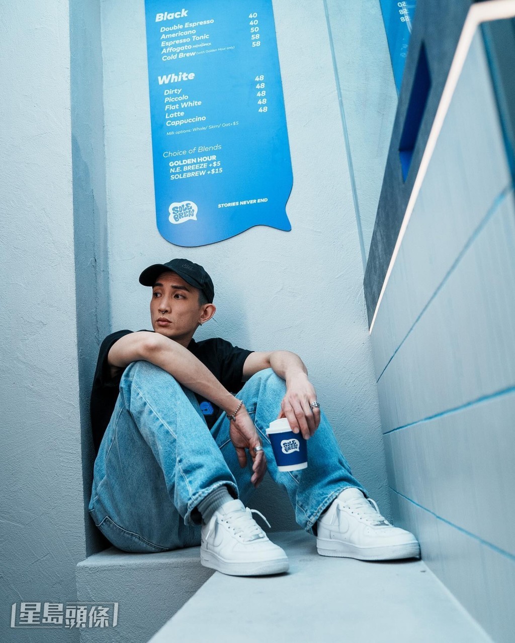 Lokman與友人合資的咖啡店「Solebrew Cafe &Lounge」,早前租約期滿。 Lokman與友人合資的咖啡店「Solebrew Cafe &Lounge」,早前租約期滿。