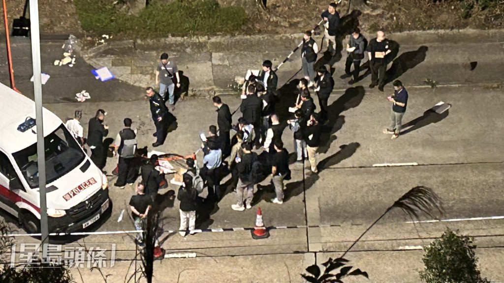 大批探員仍在現場蒐證。蔡楚輝攝