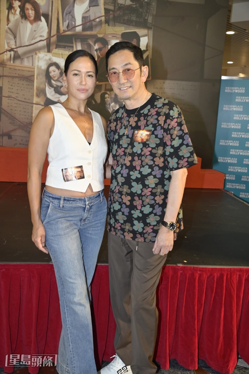 吳啟華與貝安琪在劇中飾演夫妻。