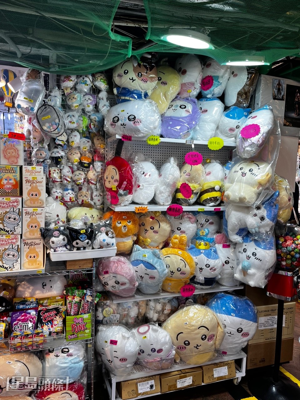 多家信和店舖以售賣Chiikawa周邊為主。李健威攝 多家信和店舖以售賣Chiikawa周邊為主。李健威攝