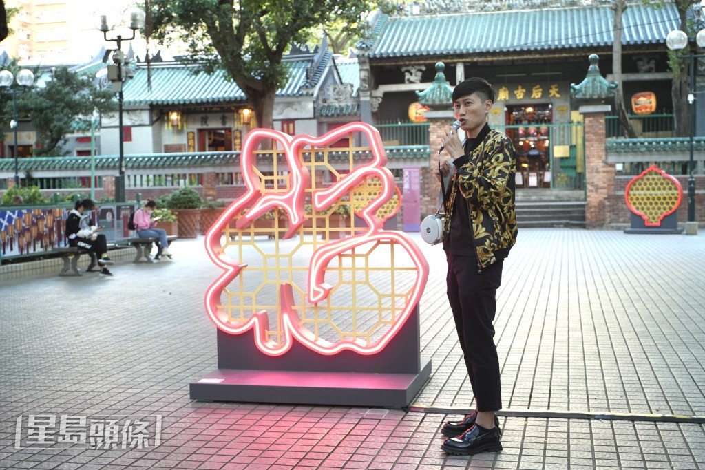 榕樹頭天后廟亦配合夜市,將星期六的開放時間由下午5時延至晚上10時。劉駿軒攝 榕樹頭天后廟亦配合夜市,將星期六的開放時間由下午5時延至晚上10時。劉駿軒攝