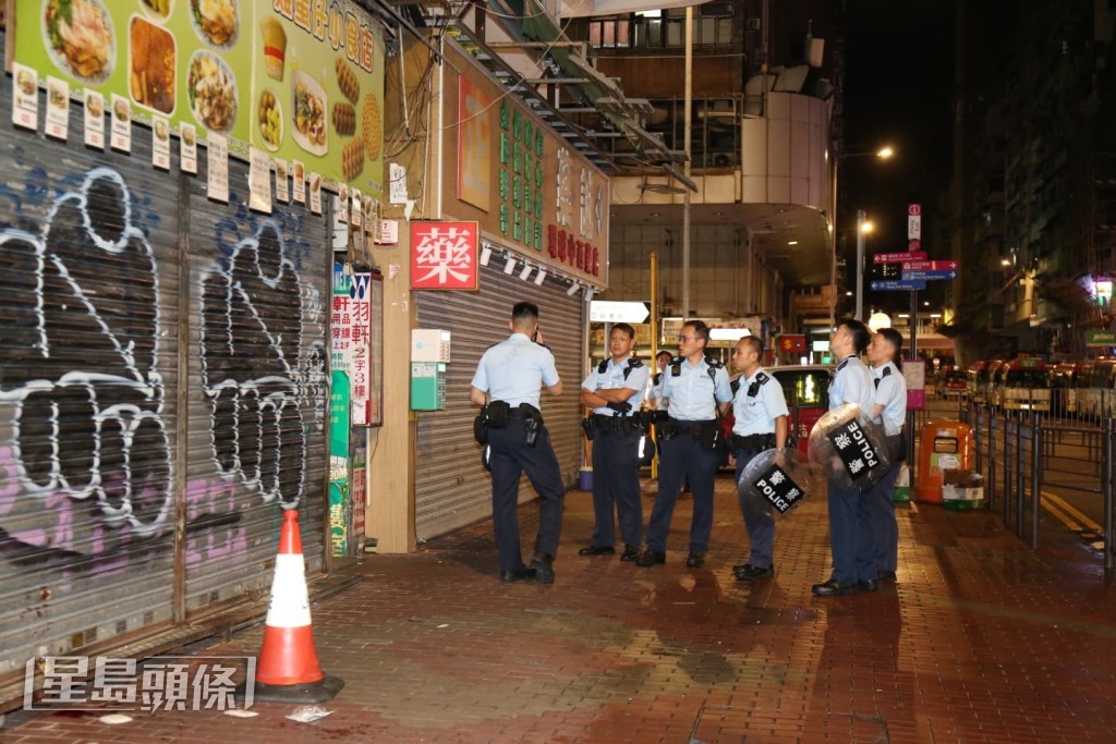 案發地點為旺角建興大廈。黎志偉攝