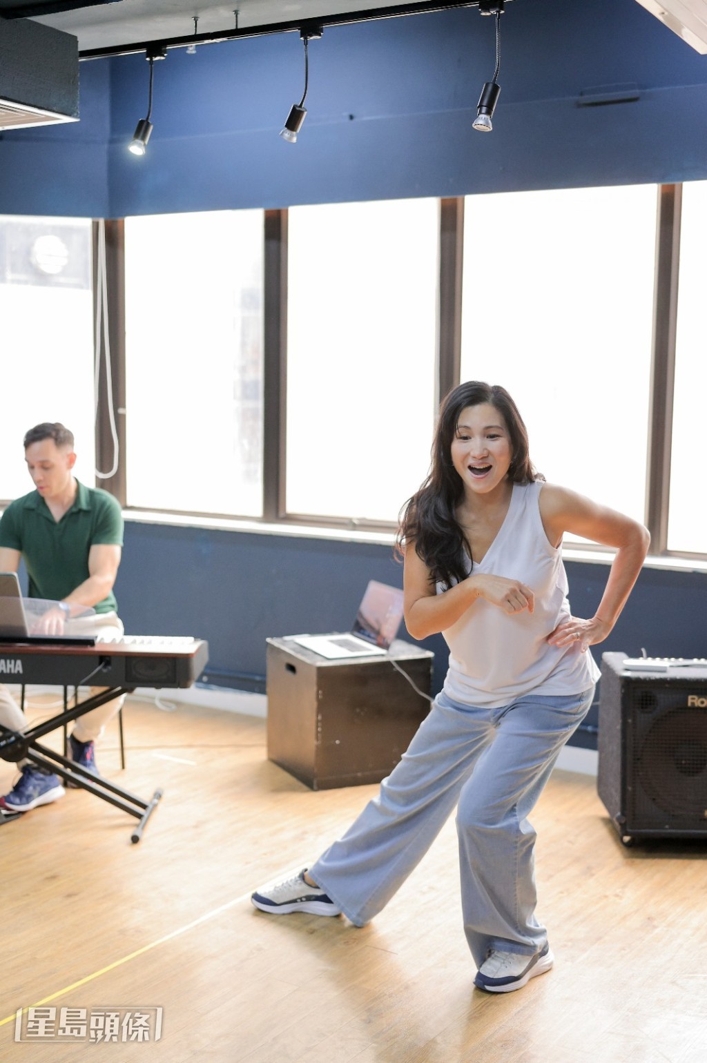 原子鏸Marsha,近日低調來港參與迷你音樂劇《My Bubble and Me》。 原子鏸Marsha,近日低調來港參與迷你音樂劇《My Bubble and Me》。