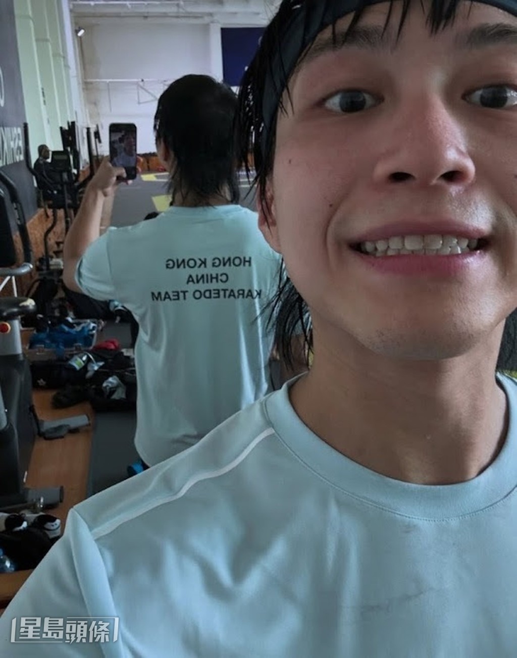 無論是練習或是正式比賽時都要付出淚與汗，但坤哥享受整個過程。