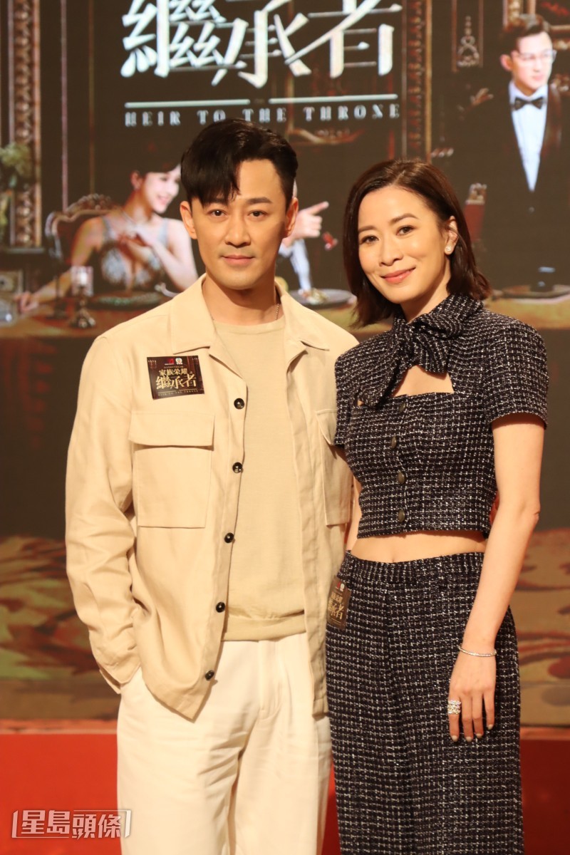 問兩人劇中是否也有像羅子溢跟梁諾姸的激烈親熱戲。