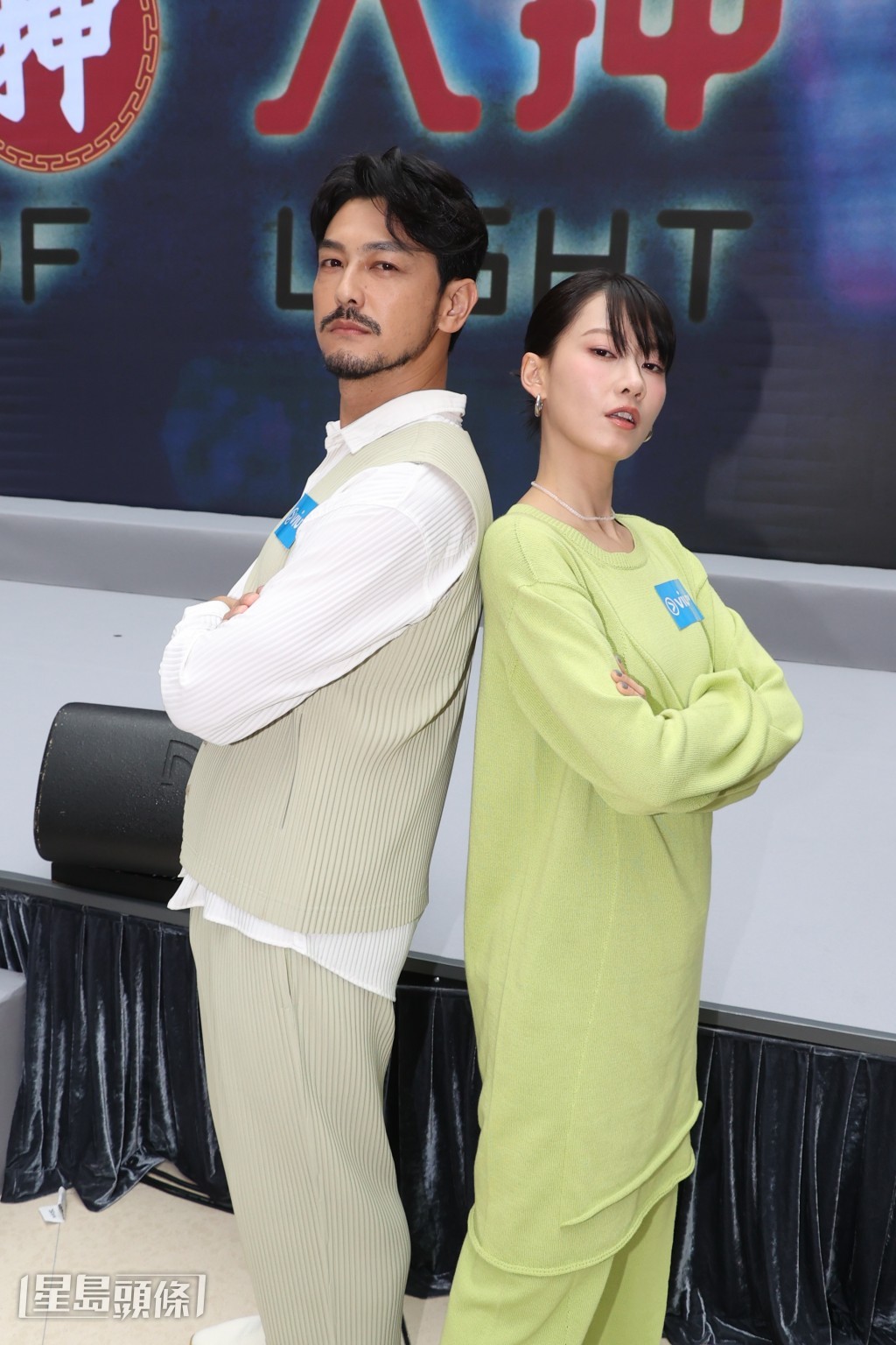 廖子妤指身邊只有談善言尚未有男友。但栢天男笑指對方太強勢，未必可Handle。