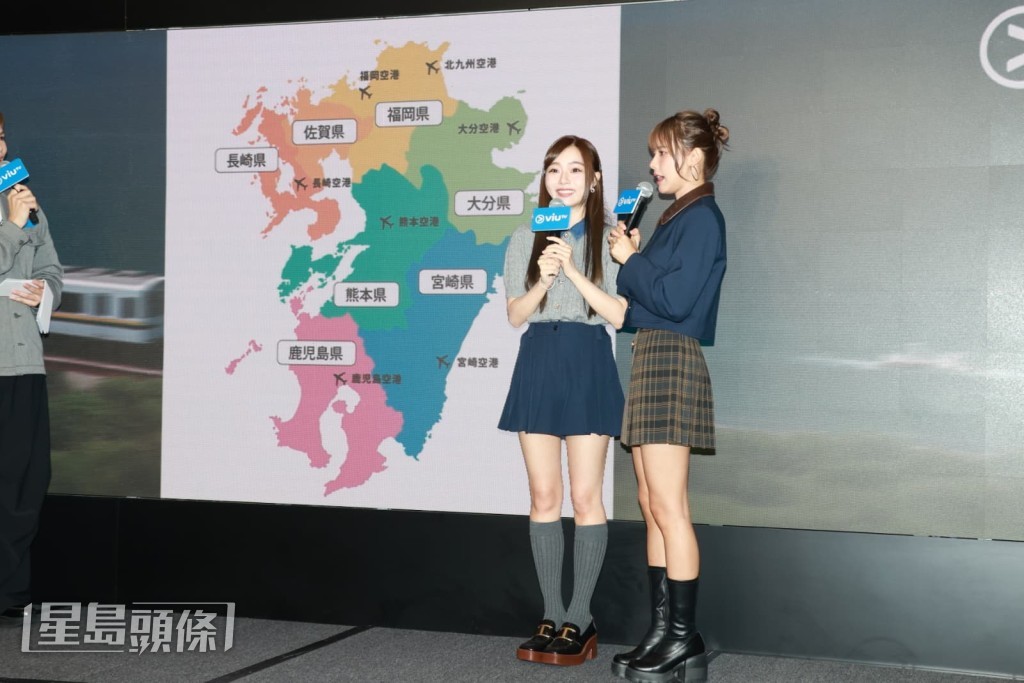 2人在節目有露肩及露腿的鏡頭。 2人在節目有露肩及露腿的鏡頭。